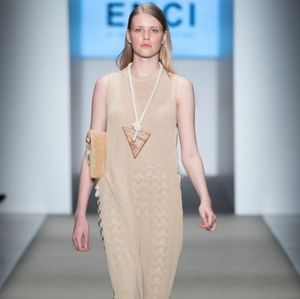 Women’s Cream Tunic Dress - Unbranded